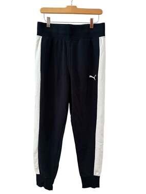 Puma Classic Jogger Sweatpants Black White M